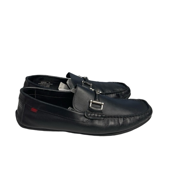 Marc Joseph MJ 6123 8N black all leather driving loafer. Size 10 made in Brazil main image 6
